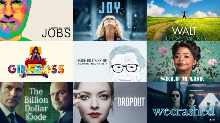 Popular biography TV shows for entrepreneurs & business owners